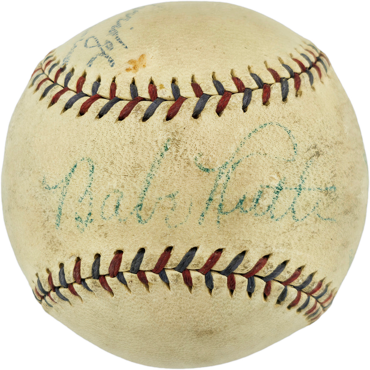 Babe Ruth & Lou Gehrig Autographed Official AL Harridge Baseball New York Yankees JSA #X40530