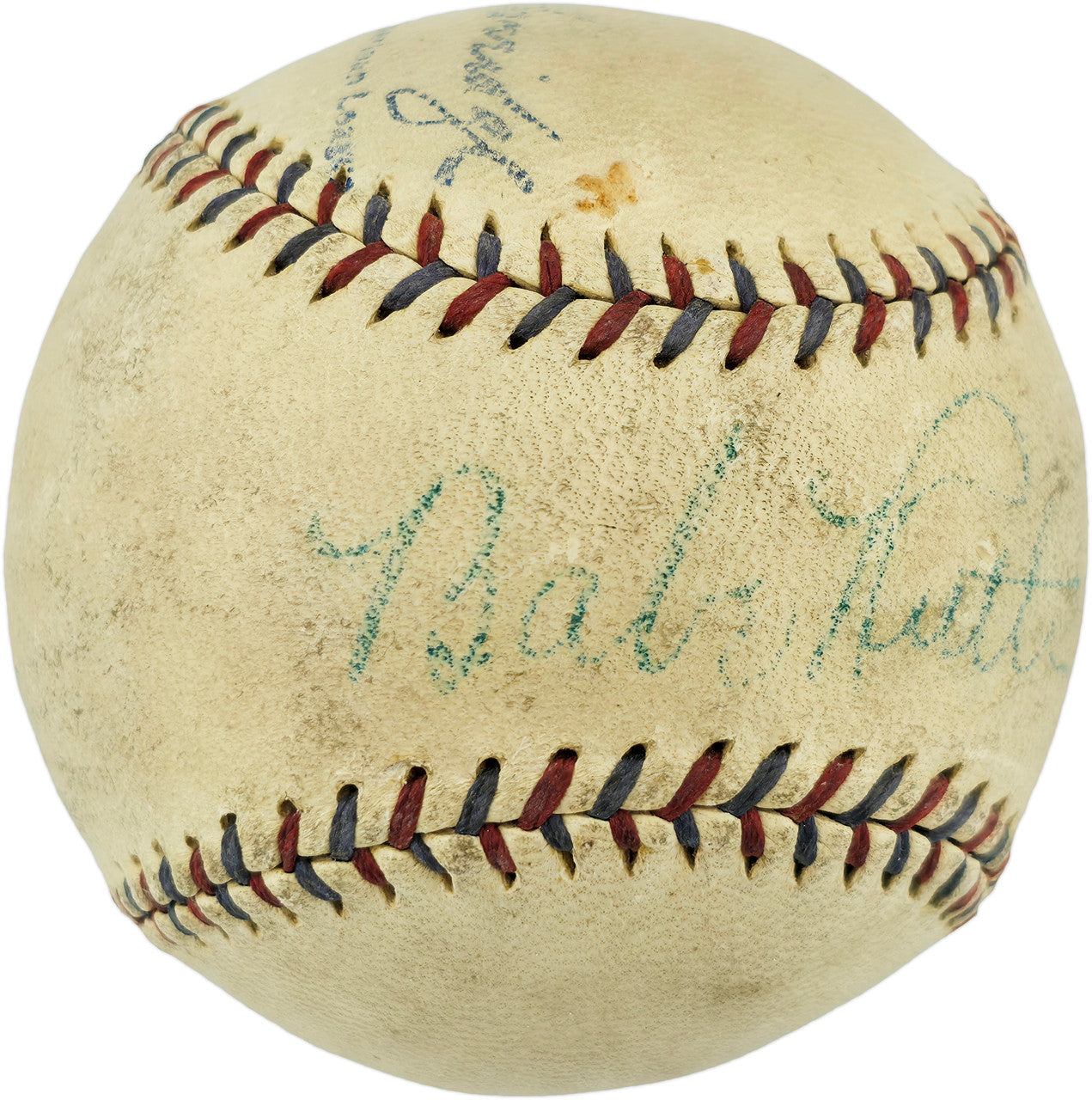 Babe Ruth & Lou Gehrig Autographed Official AL Harridge Baseball New York Yankees JSA #X40530