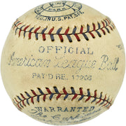 Babe Ruth & Lou Gehrig Autographed Official AL Harridge Baseball New York Yankees JSA #X40530