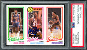 Magic Johnson Autographed 1980 Topps Rookie Card Los Angeles Lakers Auto Grade Gem Mint 10 PSA/DNA #42350932