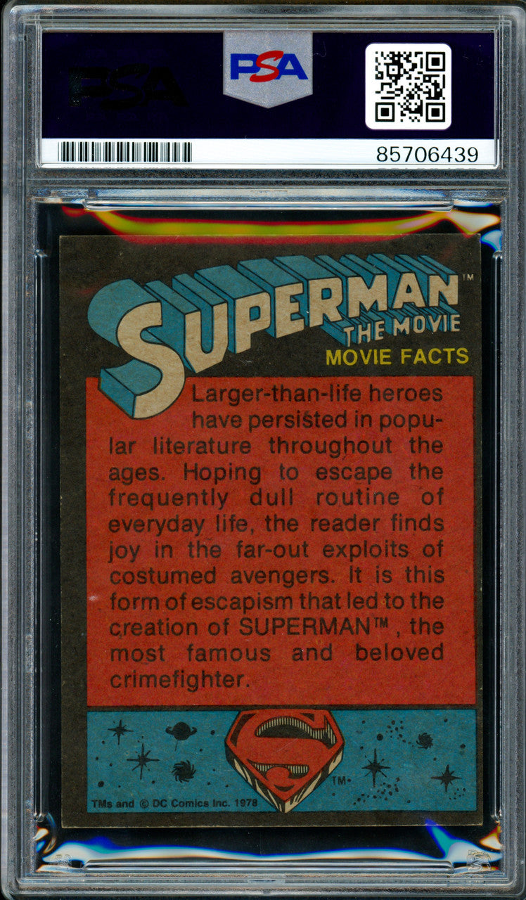 Christopher Reeve Autographed 1978 Topps Superman Rookie Card PSA/DNA #85706439