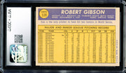 Bob Gibson Autographed 1970 Topps Card #530 St. Louis Cardinals CGC x JSA 6 Auto Grade Near Mint/Mint 8 CGC x JSA #6003470013