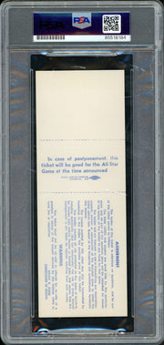 Carl Yastrzmeski Autographed 1975 All Star Game Ticket Boston Red Sox Auto Grade Gem Mint 10 PSA/DNA #85518184
