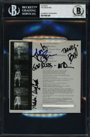 The Verve Pipe Autographed CD Booklet I've Suffered a Head Injury With 4 Signatures Beckett BAS #19981448