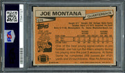 Joe Montana Autographed 1981 Topps Rookie Card #216 San Francisco 49ers PSA 6 Auto Grade Gem Mint 10 PSA/DNA #77941127