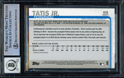 Fernando Tatis Jr. Autographed 2019 Topps Rookie Card #410 San Diego Padres BGS 9 Auto Grade Gem Mint 10 Beckett BAS #15466336
