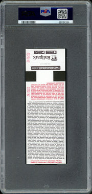 Julio Rodriguez Autographed 2022 MLB Debut Ticket Seattle Mariners PSA 9 "2022 MLB Debut" PSA/DNA #68034394