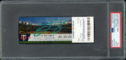 Julio Rodriguez Autographed 2022 MLB Debut Ticket Seattle Mariners PSA 9 PSA/DNA #68034389