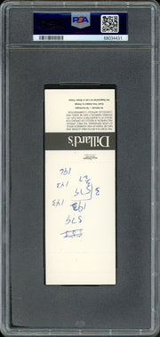 Ken Griffey Jr. Autographed 1989 Spring Training Ticket Seattle Mariners PSA 6 MK Auto Grade Gem Mint 10 "1989" PSA/DNA #68034431