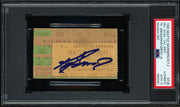 Ken Griffey Jr. Autographed 1995 AL West Tie Breaker Ticket Seattle Mariners Auto Grade Gem Mint 10 PSA/DNA #76605081