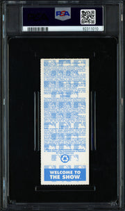 Ken Griffey Jr. Autographed 1995 ALDS Game 1 Ticket Seattle Mariners Auto Grade Gem Mint 10 "1st Playoff HR" PSA/DNA #92311010