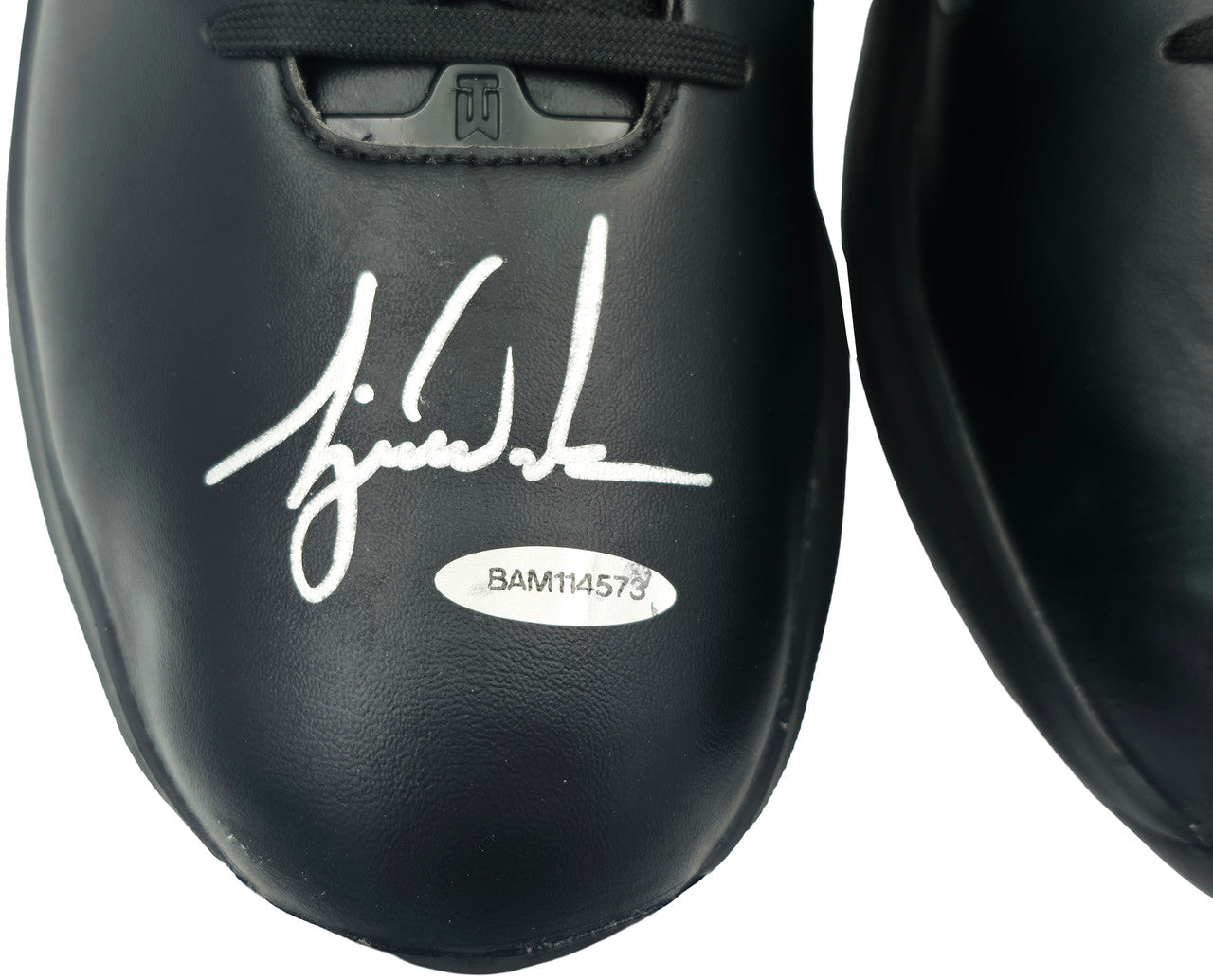 Tiger Woods Autographed Black Nike Air Zoom TW71 Golf Cleats Size 11 UDA Holo #BAM114573