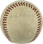Jackie Robinson Autographed Single Signed Official Spalding NL Baseball Brooklyn Dodgers PSA/DNA #AS09919
