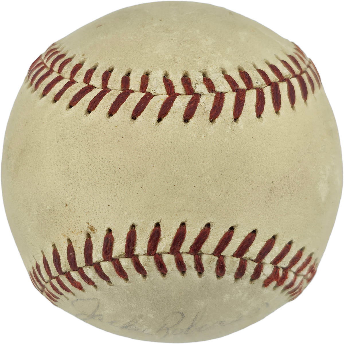 Jackie Robinson Autographed Single Signed Official Spalding NL Baseball Brooklyn Dodgers PSA/DNA #AS09919