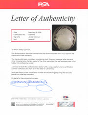 Jackie Robinson Autographed Single Signed Official Spalding NL Baseball Brooklyn Dodgers PSA/DNA #AS09919