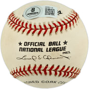 Willie Mays Autographed Official NL Baseball San Francisco Giants Beckett BAS #AE85118