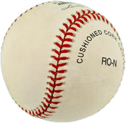 Willie Mays Autographed Official NL Baseball San Francisco Giants Beckett BAS #AE85118