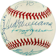 500 Home Run Club Autographed Official AL Baseball With 11 Signatures JSA #ZZ63936