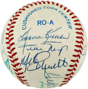 500 Home Run Club Autographed Official AL Baseball With 11 Signatures JSA #ZZ63936