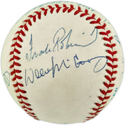 500 Home Run Club Autographed Official AL Baseball With 11 Signatures JSA #ZZ63936