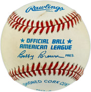 Bobby Doerr Autographed Official AL Baseball Boston Red Sox SKU #263378