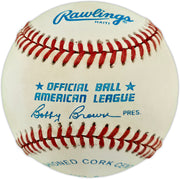 Joey Myer Autographed Official AL Baseball Milwaukee Brewers SKU #263379