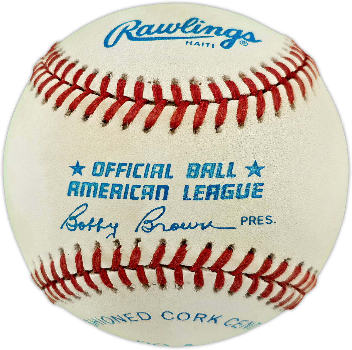 Joey Myer Autographed Official AL Baseball Milwaukee Brewers SKU #263379