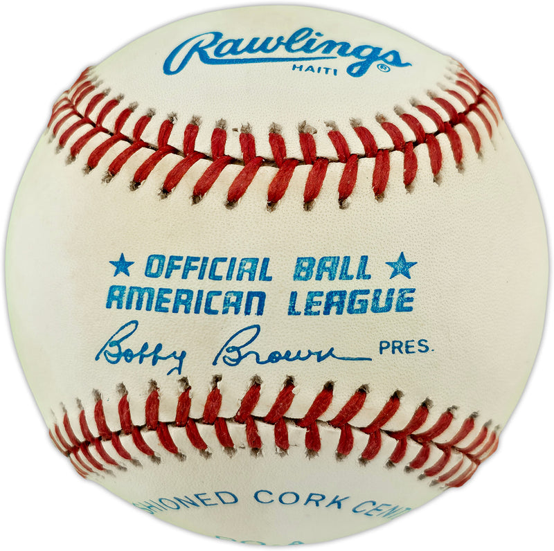Joey Myer Autographed Official AL Baseball Milwaukee Brewers SKU #263379