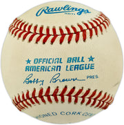 B.J. Surhoff Autographed Official AL Baseball Milwaukee Brewers SKU #263381