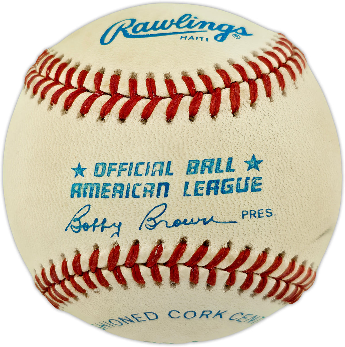 B.J. Surhoff Autographed Official AL Baseball Milwaukee Brewers SKU #263381