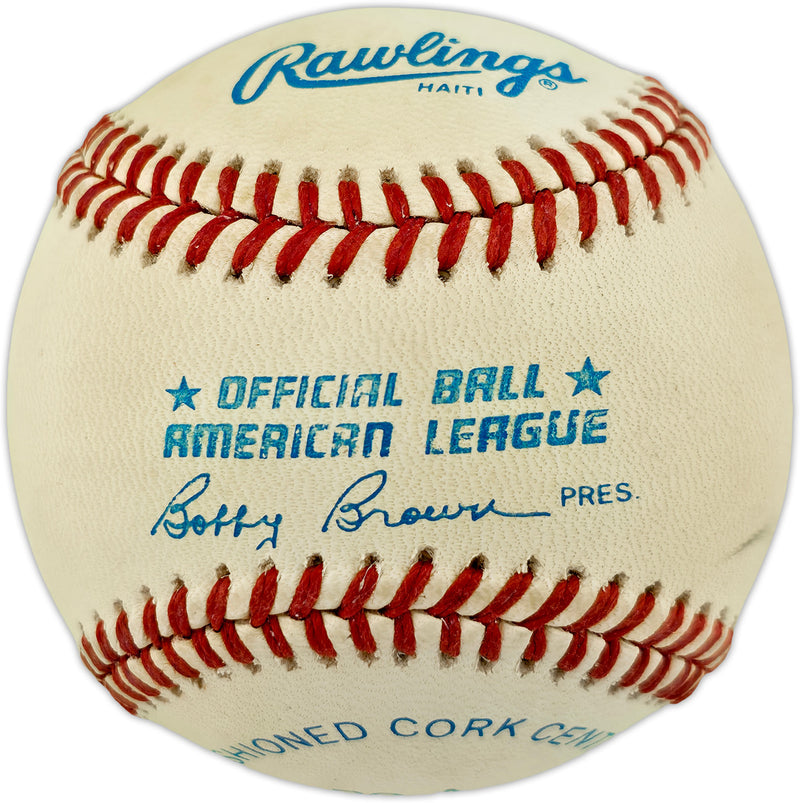 B.J. Surhoff Autographed Official AL Baseball Milwaukee Brewers SKU #263381