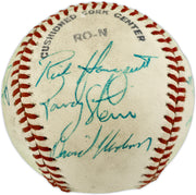 Dave Niehaus & 7 Others Autographed Official Feeney NL Baseball Seattle Mariners "Oh My" SKU #263386