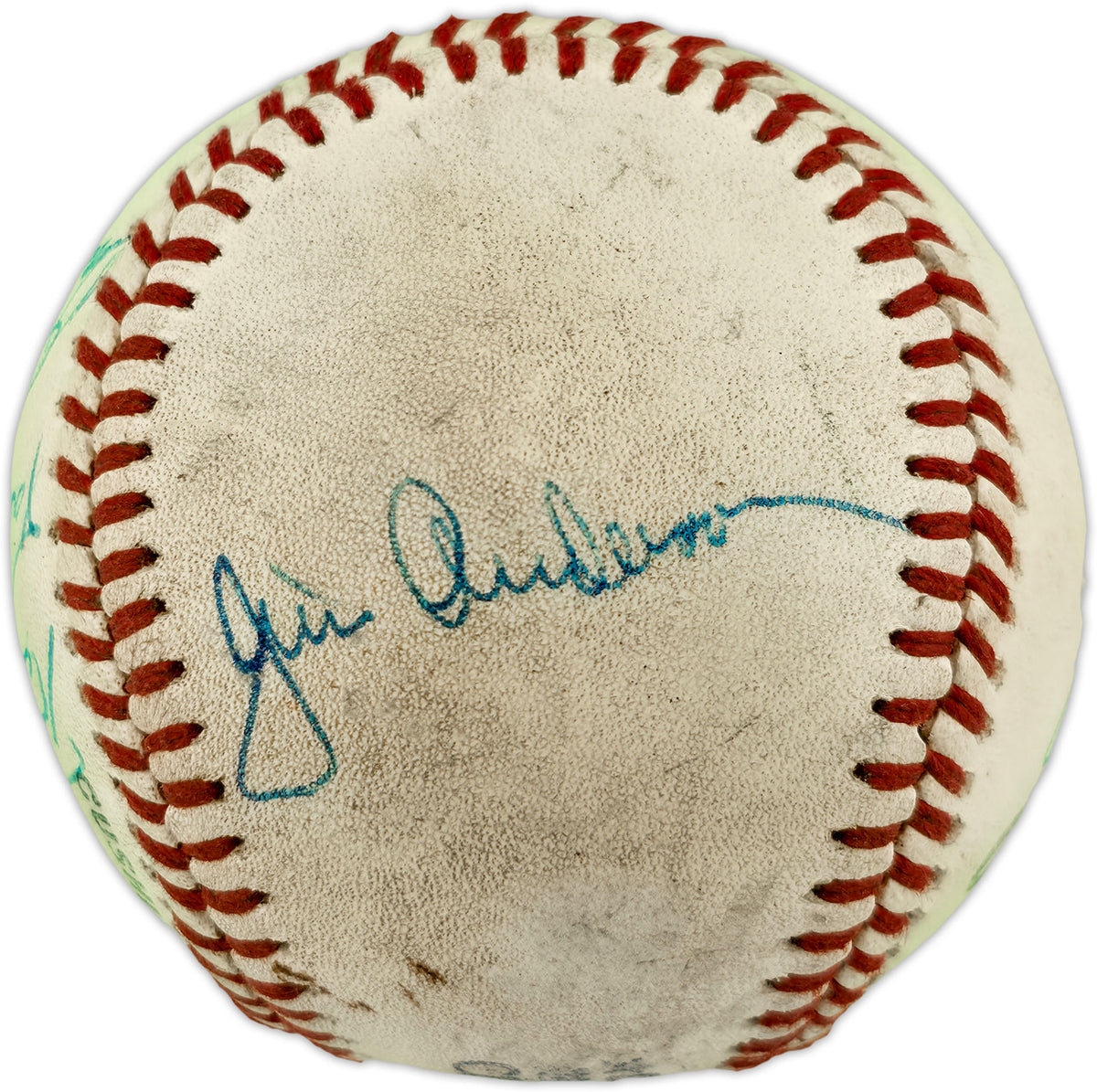 Dave Niehaus & 7 Others Autographed Official Feeney NL Baseball Seattle Mariners "Oh My" SKU #263386