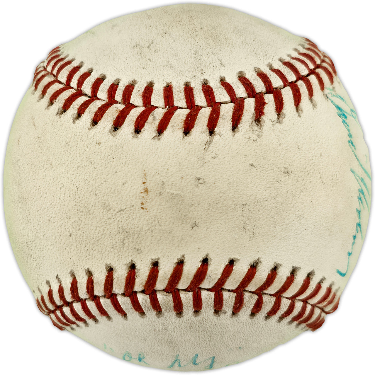 Dave Niehaus & 7 Others Autographed Official Feeney NL Baseball Seattle Mariners "Oh My" SKU #263386