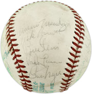 1979 Seattle Mariners Team Autographed Official MacPhail AL Baseball With 27 Signatures SKU #263388