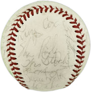1979 Seattle Mariners Team Autographed Official MacPhail AL Baseball With 27 Signatures SKU #263388
