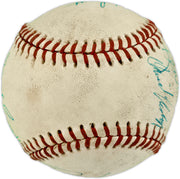 Dave Niehaus & 7 Others Autographed Official Feeney NL Baseball SKU #263389