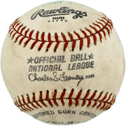 Dave Niehaus & 7 Others Autographed Official Feeney NL Baseball SKU #263389