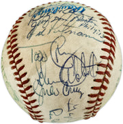 1982 Seattle Mariners Team Autographed Official MacPhail AL Baseball With 27 Signatures SKU #263392
