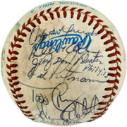 1982 Seattle Mariners Team Autographed Official MacPhail AL Baseball With 27 Signatures SKU #263392