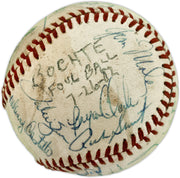 1982 Seattle Mariners Team Autographed Official MacPhail AL Baseball With 27 Signatures SKU #263392