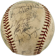 1981-82 Seattle Mariners Team Autographed Official MacPhail AL Foul Baseball With 23 Signatures SKU #263394