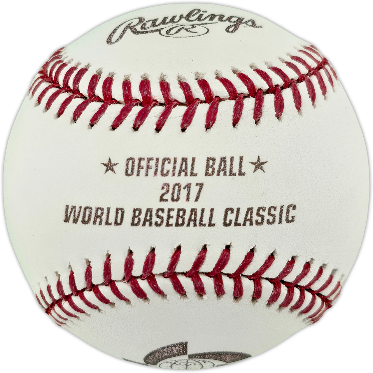 Unsigned 2017 World Baseball Classic Baseball SKU #263396