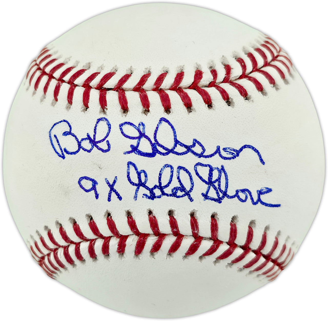 Bob Gibson Autographed Official MLB Baseball St. Louis Cardinals "9x Gold Glove" JSA #EE83918