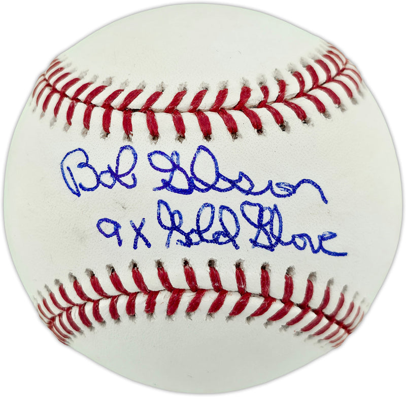Bob Gibson Autographed Official MLB Baseball St. Louis Cardinals "9x Gold Glove" JSA #EE83918