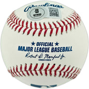 Elly De La Cruz Autographed Official MLB Baseball Cincinnati Reds (Smudged) Beckett BAS Witness #1W820245