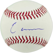 Elly De La Cruz Autographed Official MLB Baseball Cincinnati Reds (Smudged) Beckett BAS Witness #1W820225