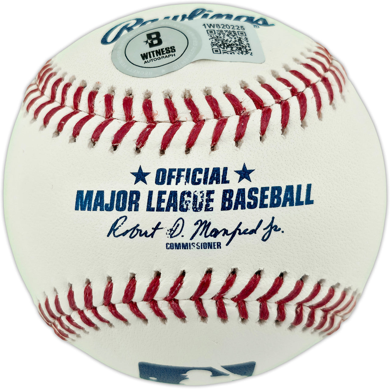 Elly De La Cruz Autographed Official MLB Baseball Cincinnati Reds (Smudged) Beckett BAS Witness #1W820225