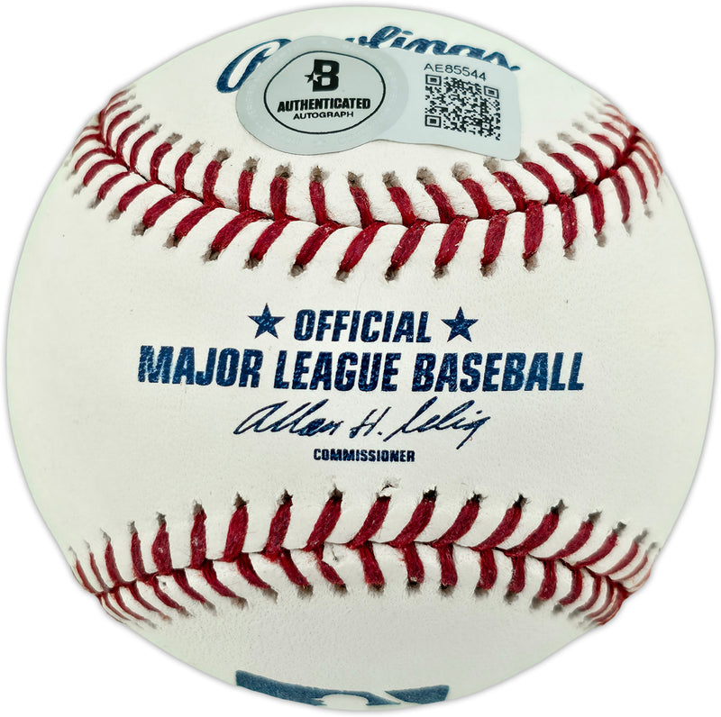 Roy Halladay Autographed Official MLB Baseball Toronto Blue Jays "P.G. 5-29-10" Beckett BAS #AE85544