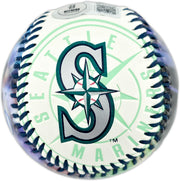 Ichiro Suzuki Autographed Official Fotoball Baseball Seattle Mariners Beckett BAS Witness #4W624956